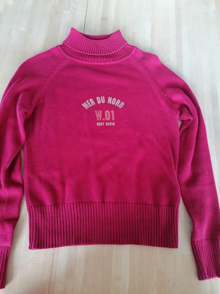 RODE TRUI MET COLTRUI NORTH SEA, Kleding | Dames, Ophalen of Verzenden, Gedragen, Rood
