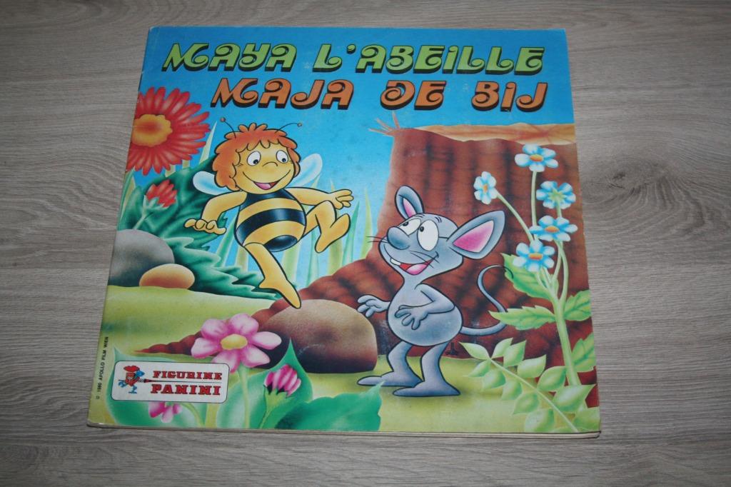 Panini Maja De Bij , compleet met alle stickers , 1980, Verzamelen, Ophalen of Verzenden, Gebruikt, Tv, Overige typen