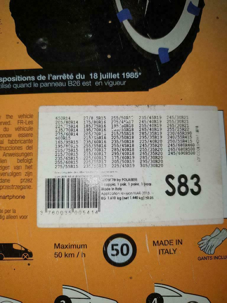 Textielen kettingsok I3, Auto-onderdelen, Banden en Velgen, Ophalen, Nieuw