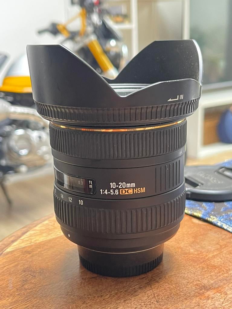 Sigma Sigma 10-20mm f/4-5.6 EX DC HSM – Nikon F mount, Enlèvement ou Envoi, Comme neuf, Objectif grand angle