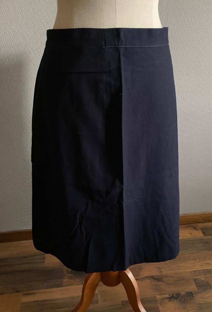 Zwarte rok Jobis maat 46, Kleding | Dames, Verzenden, Zwart, Maat 46/48 (XL) of groter, Zo goed als nieuw