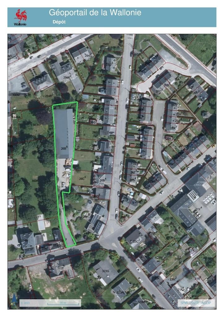 Entrepôt/stockage/bureau, Autres types, BERTRIX, Province de Luxembourg, 1500 m² ou plus
