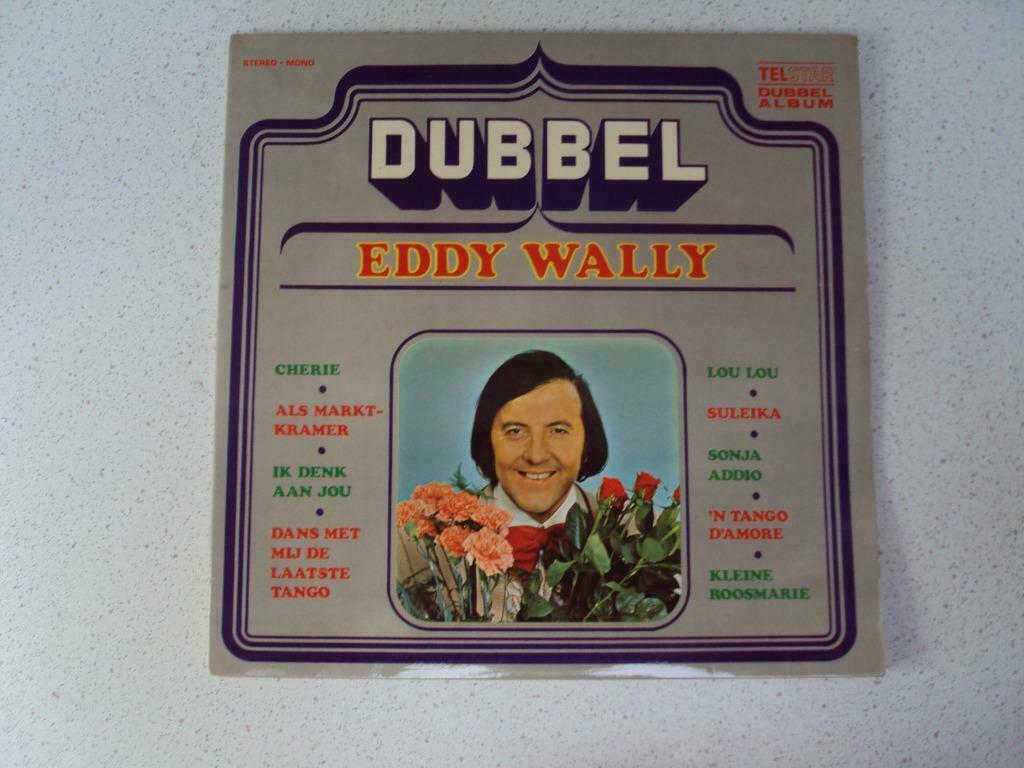 Dubbel LP "Eddy Wally" Dubbel anno 1975., Enlèvement ou Envoi, 12 pouces, Chanson réaliste ou Smartlap
