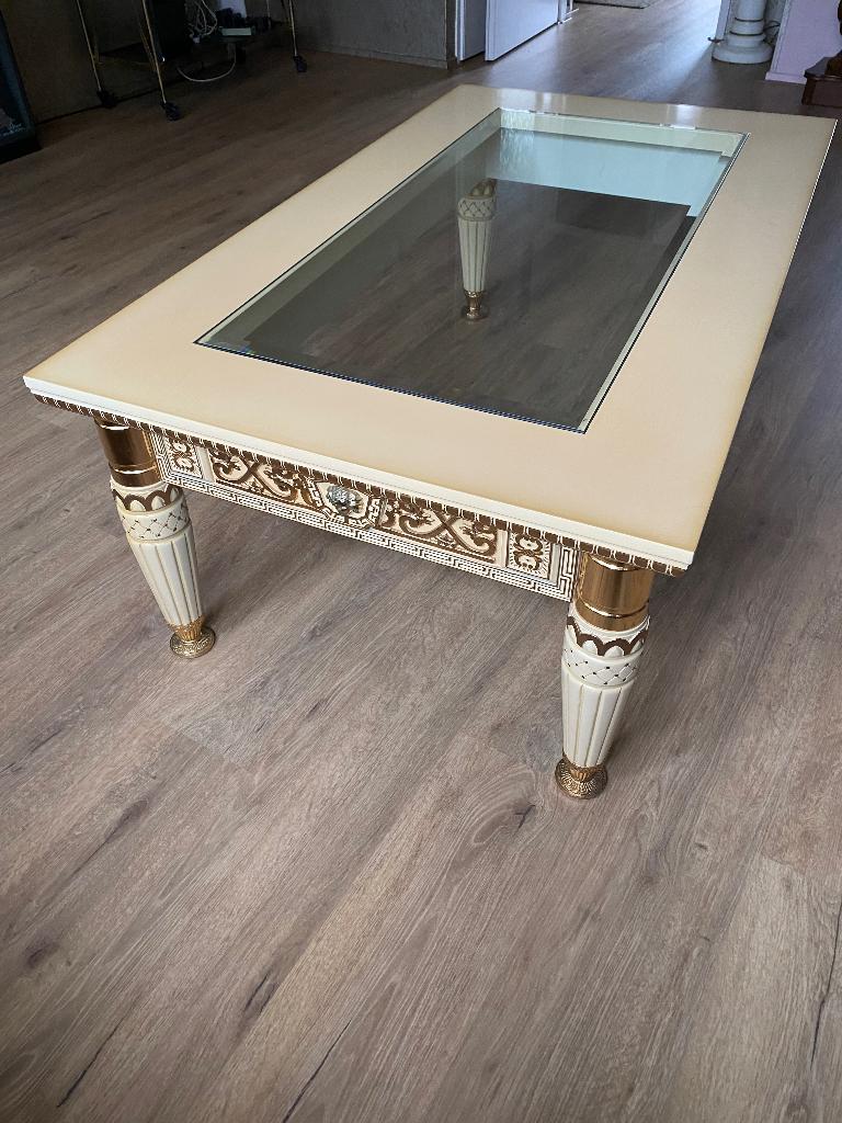 Mooie vintage Versace salontafel, Huis en Inrichting, Ophalen, Gebruikt, 100 tot 150 cm, 50 tot 75 cm