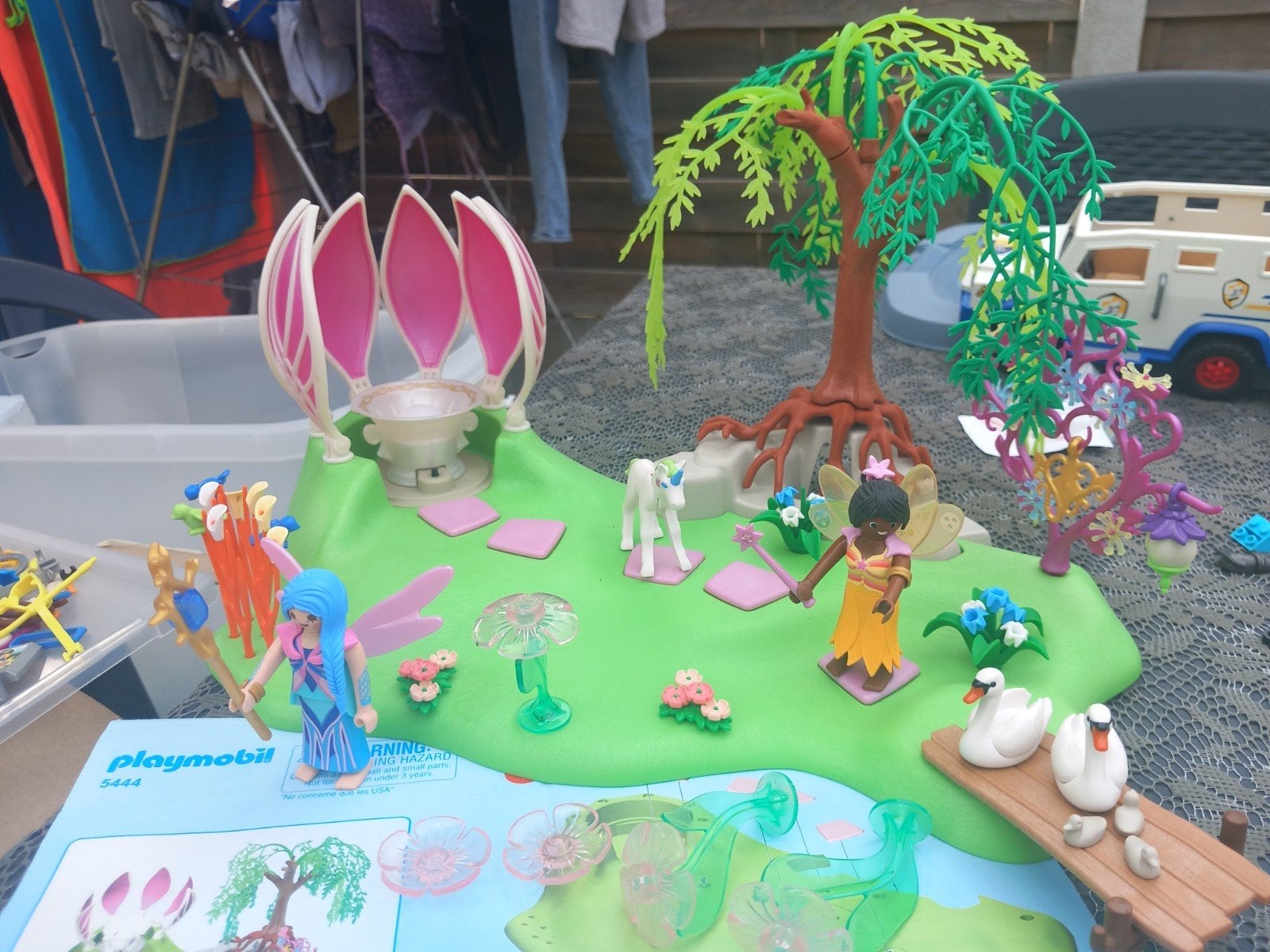 Playmobil feeeneiland 5444, Ophalen
