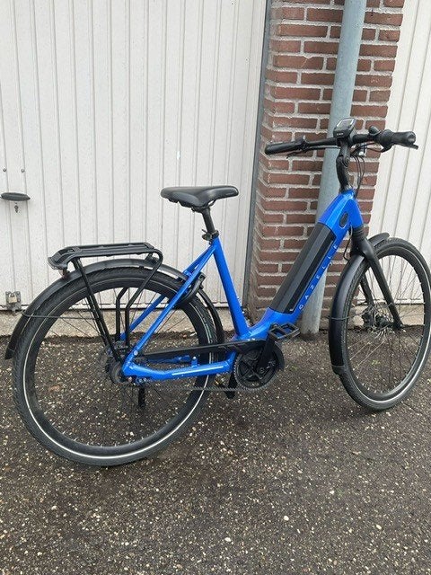 Gazelle Ultimate C8+ elektrische fiets (met riem), Fietsen en Brommers, Ophalen, Zo goed als nieuw, 51 tot 55 cm, 50 km per accu of meer
