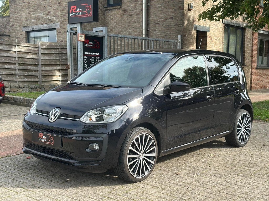 VW Up! 1.0i - Black Style - Automaat - Camera - 44.170KM, Autos, Achat, Entreprise, Entretenue par le concessionnaire, Automatique