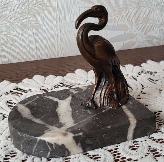 Art déco ibis, Ophalen, Minder dan 20 cm, Art deco, Beeld