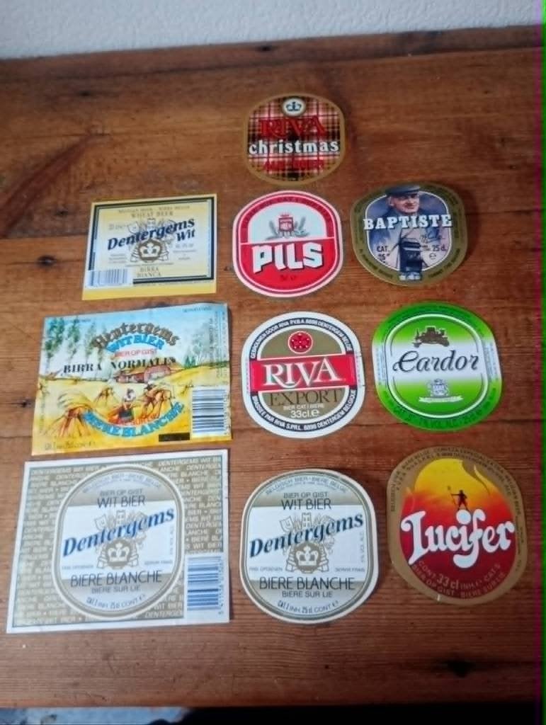 Brouwerijbier Riva labelset, Verzamelen, Ophalen of Verzenden, Zo goed als nieuw, Overige typen, Overige merken