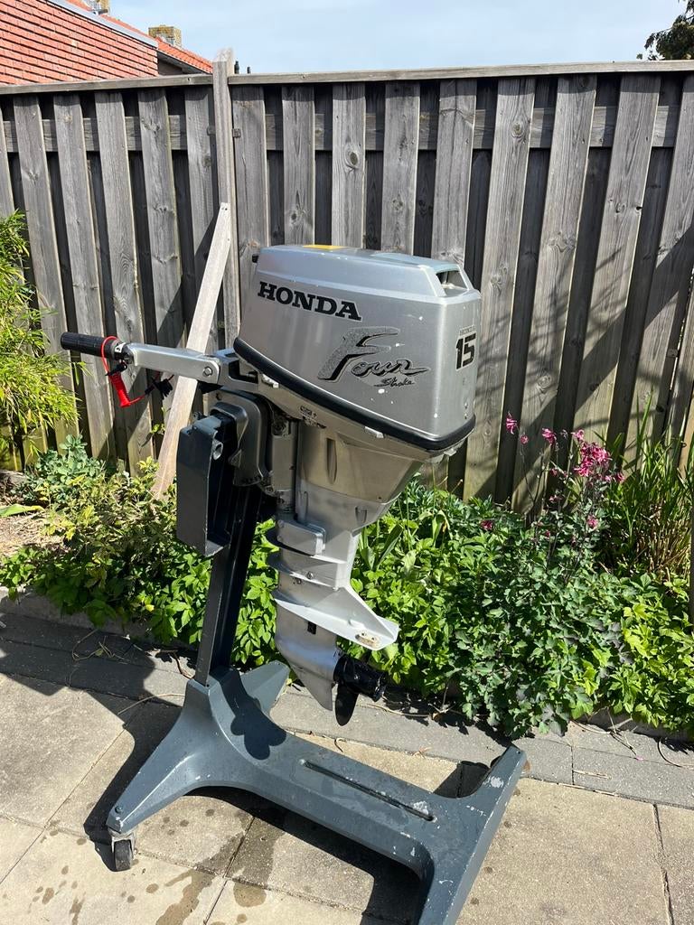 Honda 15pk kortstaart, Ophalen, Gebruikt