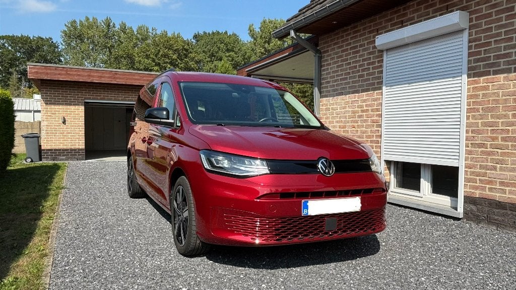 Volkswagen Caddy Maxi California 2.0TDI DSG, Auto's, Volkswagen, Euro 6, Diesel, Grijs, Particulier