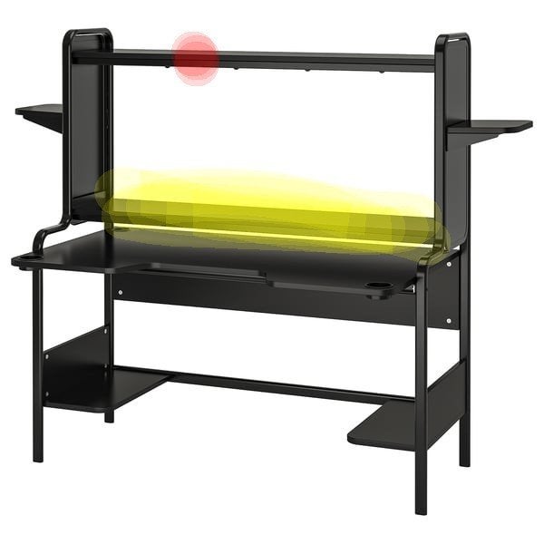 Ikea fredde bureau, Ophalen, Gebruikt, IKEA, Zwart