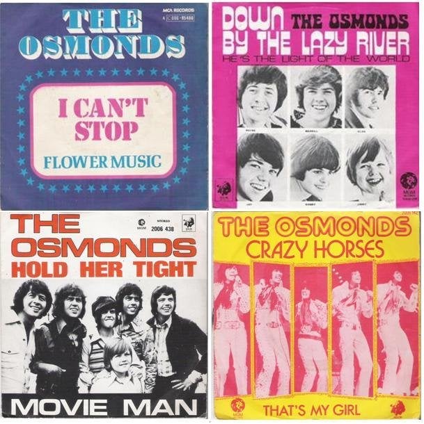 THE OSMONDS - PAKKET!, Enlèvement ou Envoi, Pochette photo, 7 inch, Comme neuf
