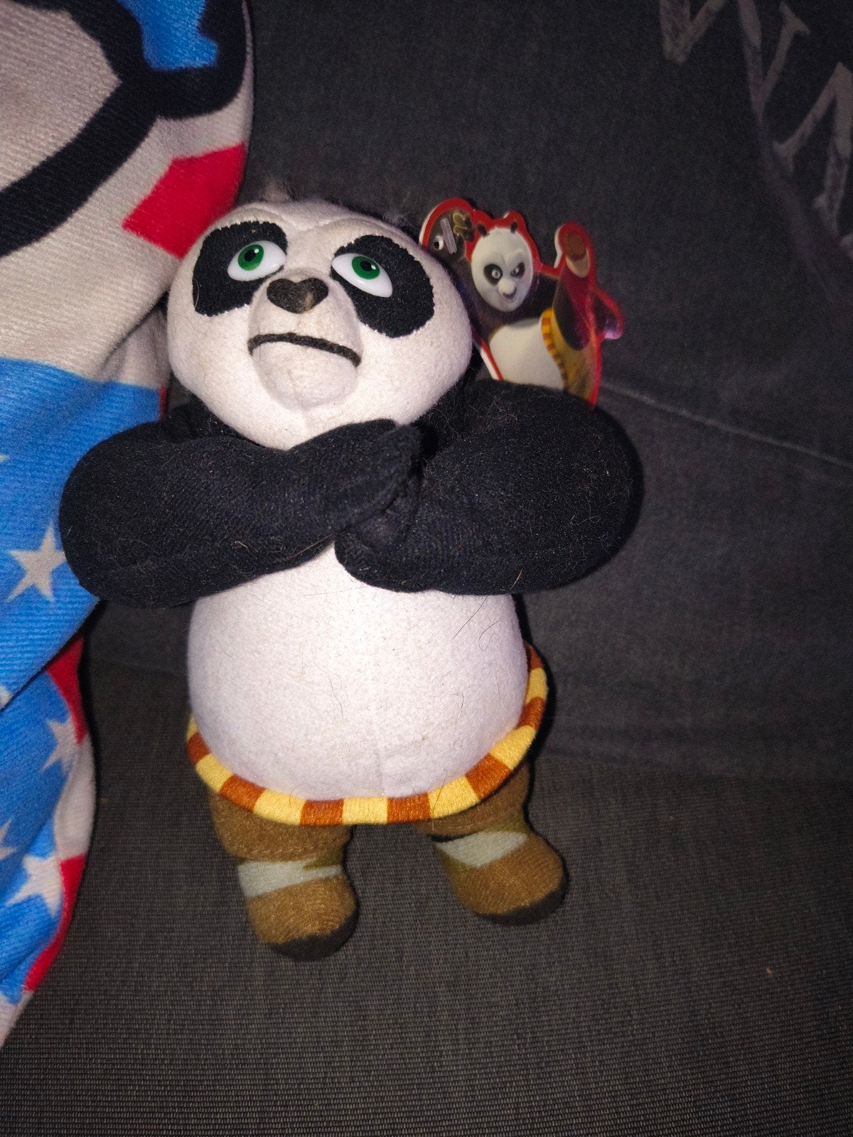 Kung fu panda +-15cm met etiket & Officieel Label, Kinderen en Baby's, Speelgoed | Knuffels en Pluche, Ophalen of Verzenden
