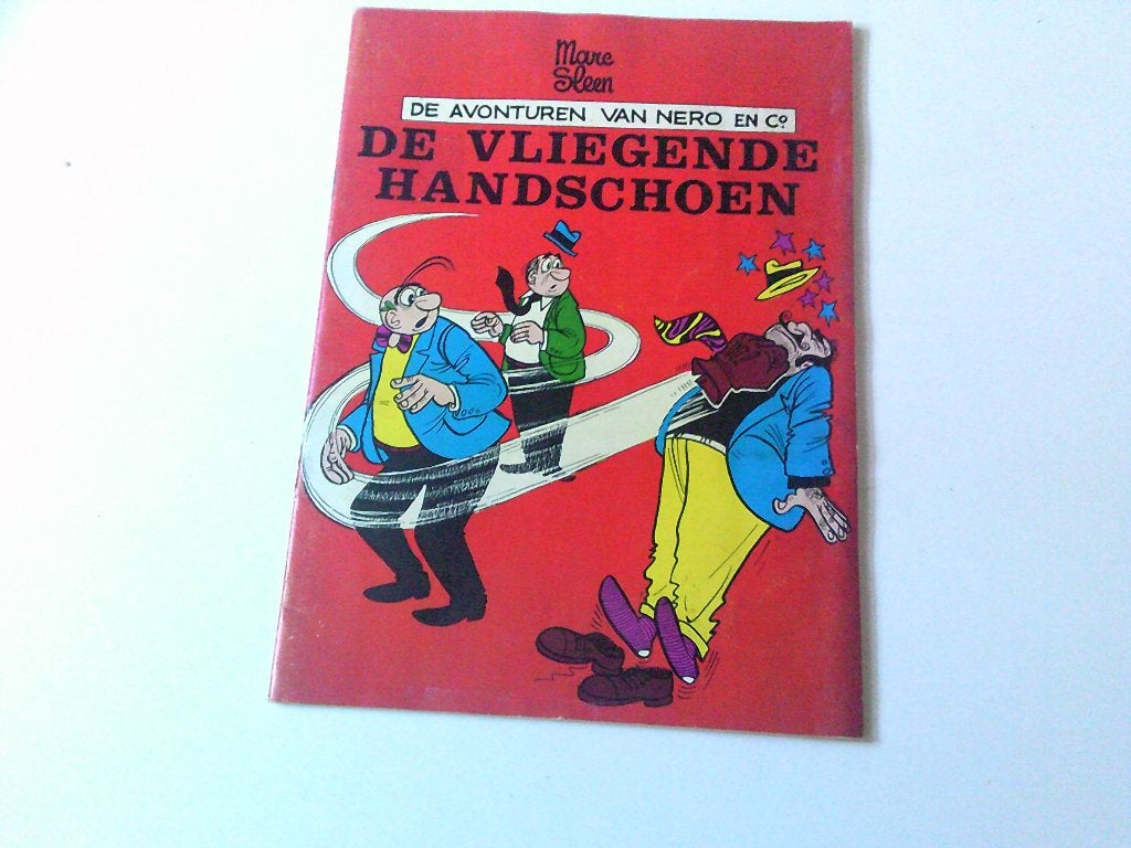 boek de vliegende handschoen marc sleen, Eén stripboek, Ophalen, Zo goed als nieuw, Marc sleen