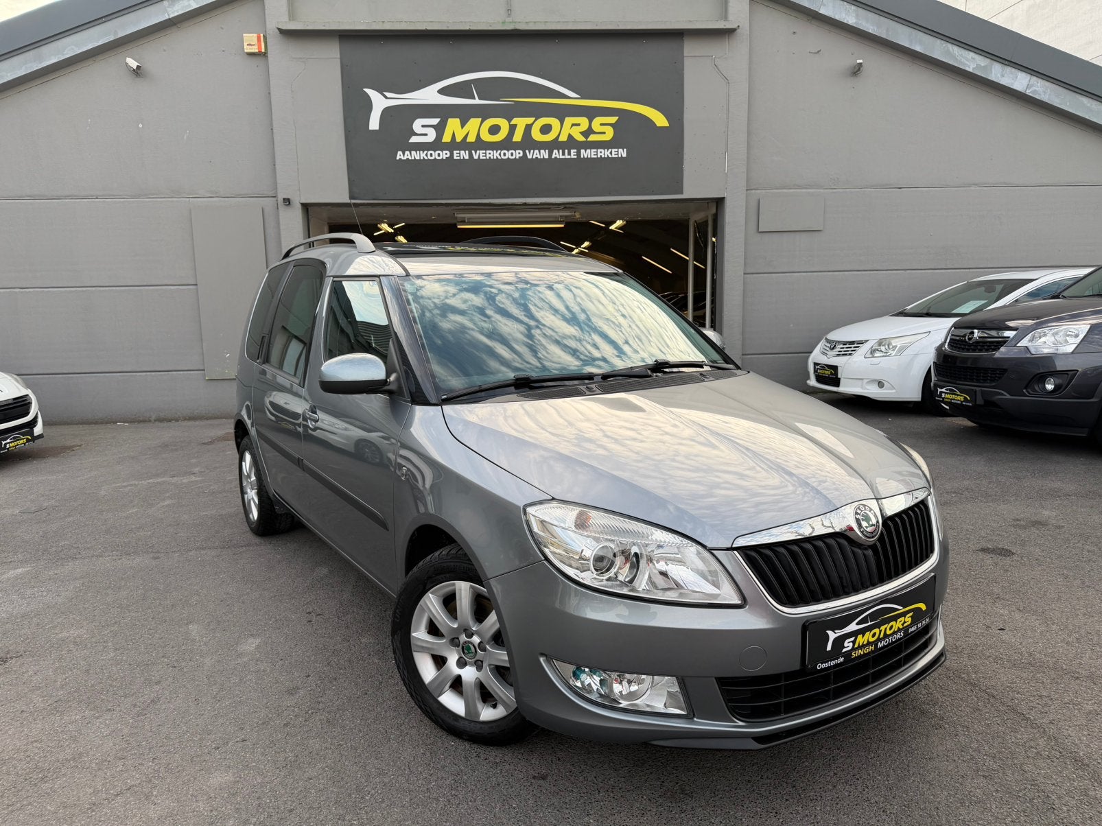 Skoda Roomster 1.2i | AUTOMAAT | Gps | Skyview | 53.006 km |, Auto's, Automaat, Euro 5, Stof, 1199 cc