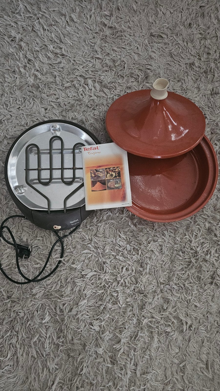 Tefal elektrische Tajine – compleet met aardewerken schaal, Electroménager, Enlèvement