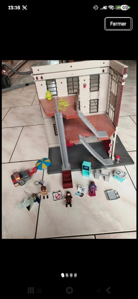 Playmobil ghostbuster, Enlèvement