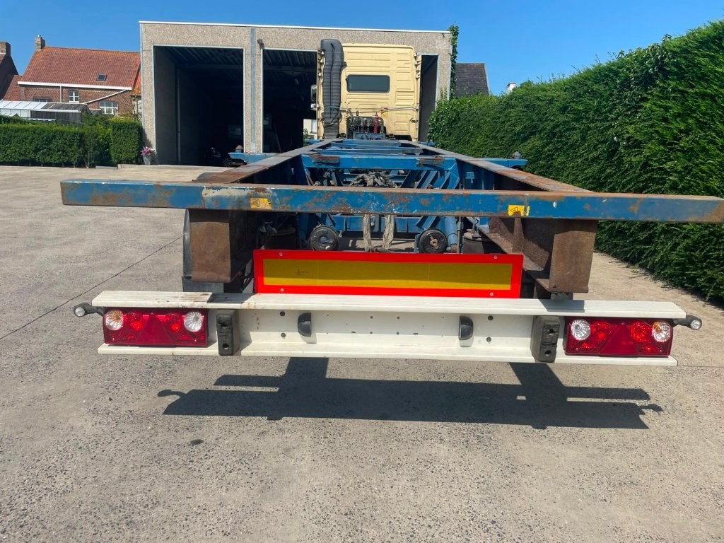 Te koop container chassis, Enlèvement