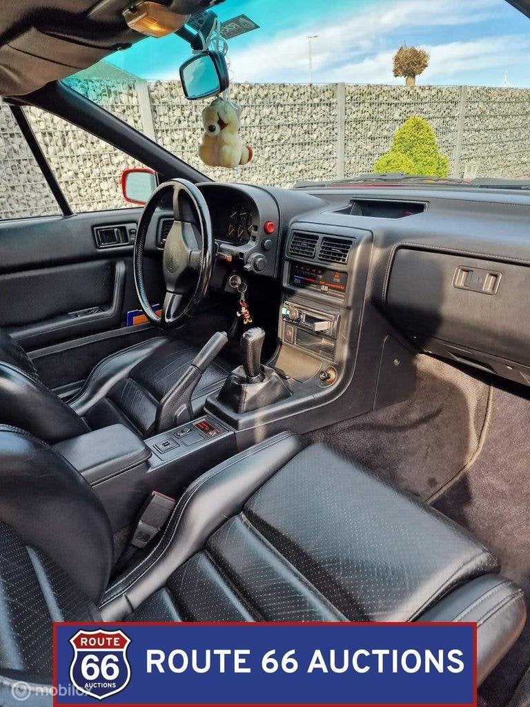 Mazda RX-7 Cabriolet | 1988 | Route 66 Auctions, Auto's, Zwart, Bedrijf, Handgeschakeld, Overige carrosserie