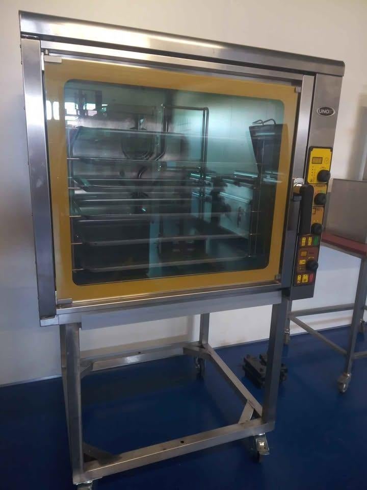 unox professional combi steamer op inox onderstel, Ophalen, Hete lucht