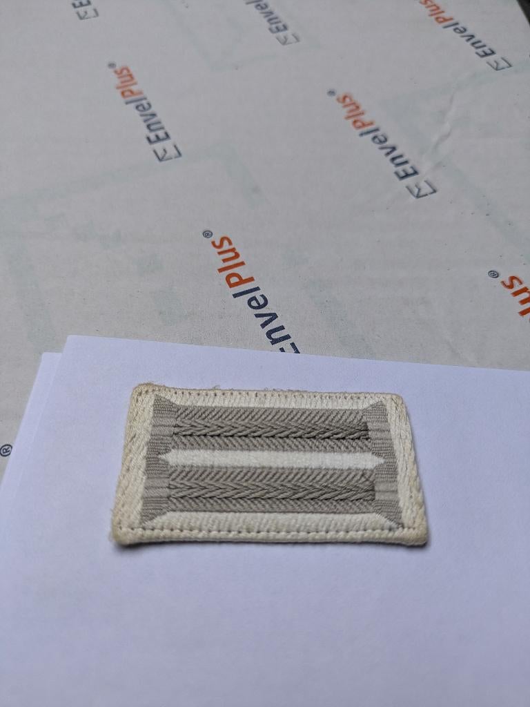 Kraagspiegel militarmusik niet officier, Ophalen of Verzenden, Landmacht, Embleem of Badge