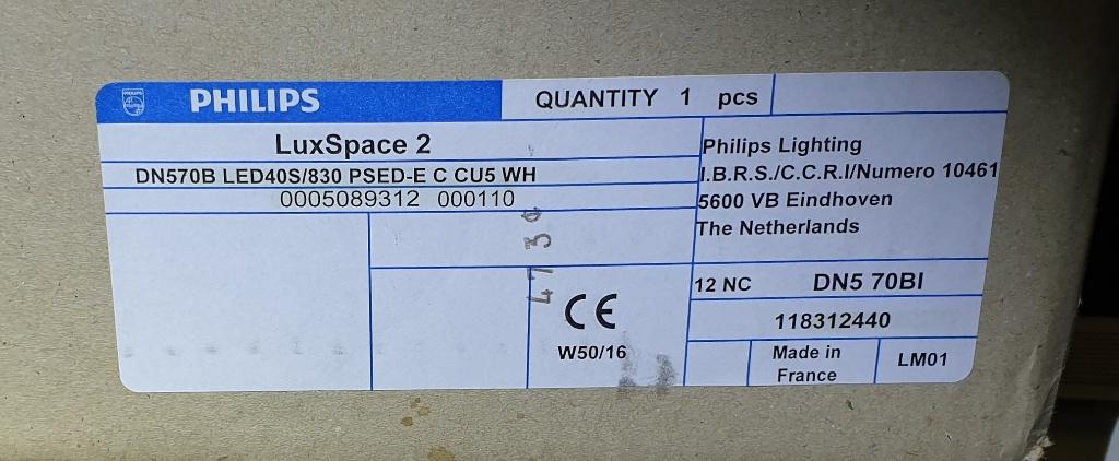 led plafondlamp, Ophalen of Verzenden, Nieuw, Kunststof