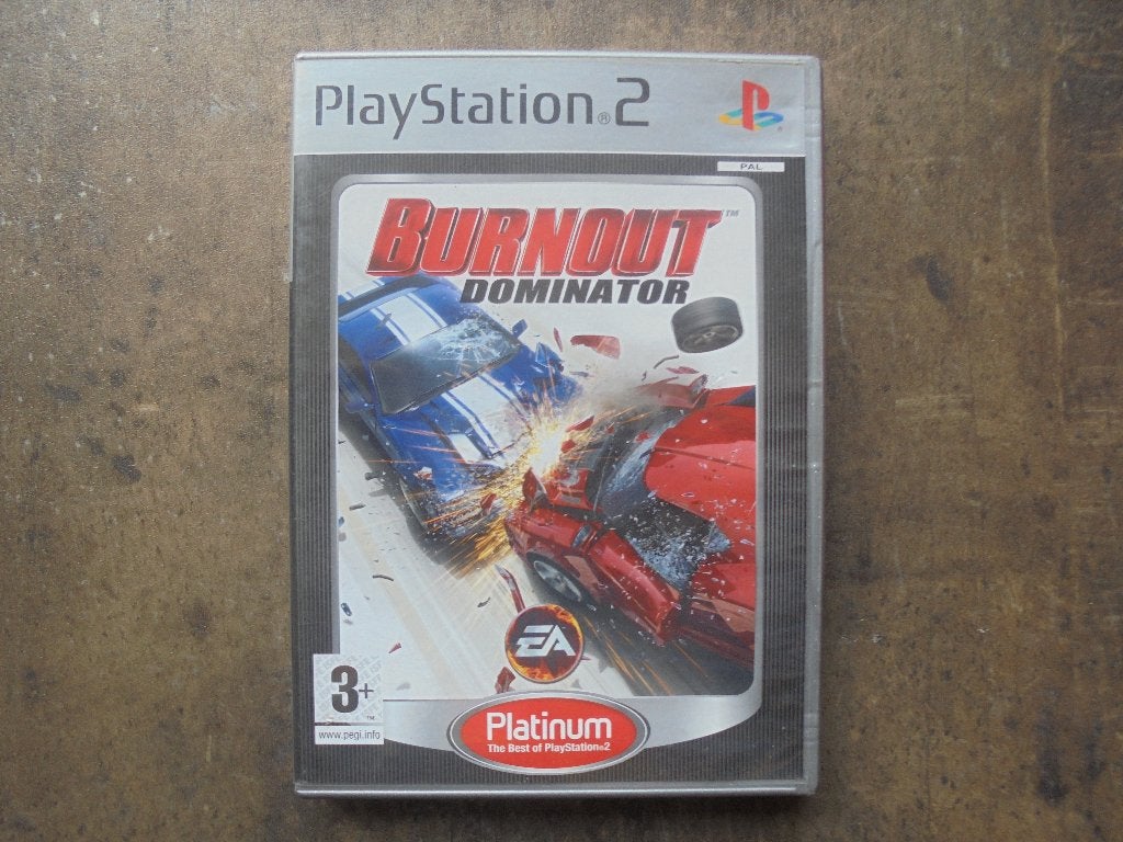 Burnout Dominator voor PS2 (zie foto's), Consoles de jeu & Jeux vidéo, Jeux | Sony PlayStation 2, Enlèvement ou Envoi, 1 joueur