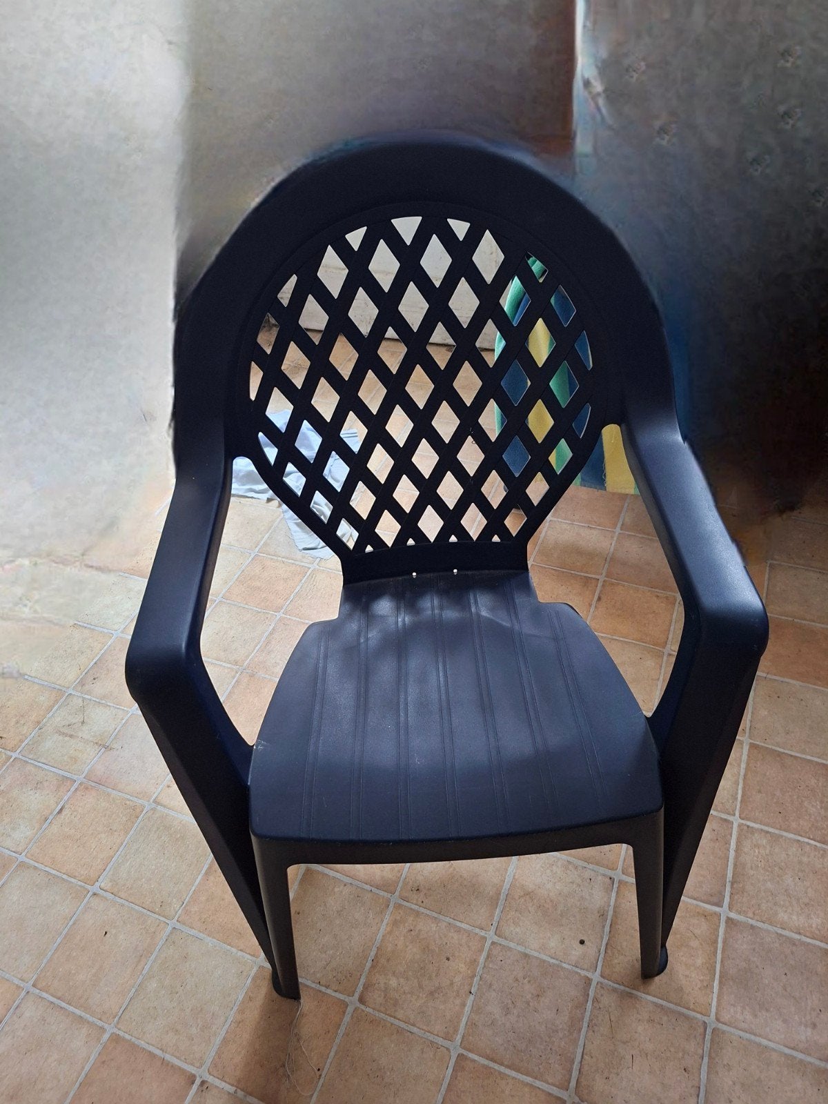4 tuinstoelen, Ophalen