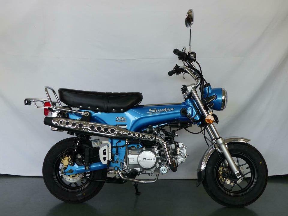 Gezocht Skyteam 125 blauw dubbel disk, Motoren, Particulier