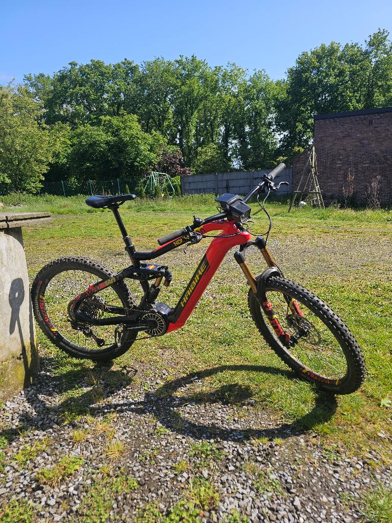 Haibike xduro nduro 10.0 E mtb elektrische, Gebruikt, Schijfrem, 53 tot 57 cm, Ophalen