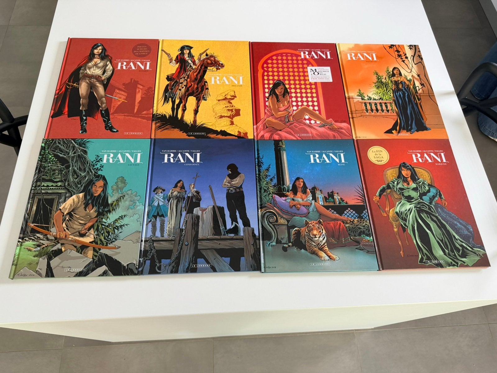 Serie bd complete Rani 8 tomes EO, Boeken, Stripverhalen, Ophalen of Verzenden