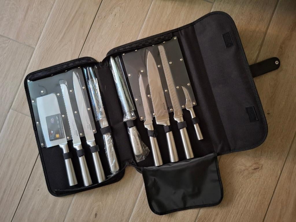 9-delige messenset Masterline exclusive edelstahl, Enlèvement