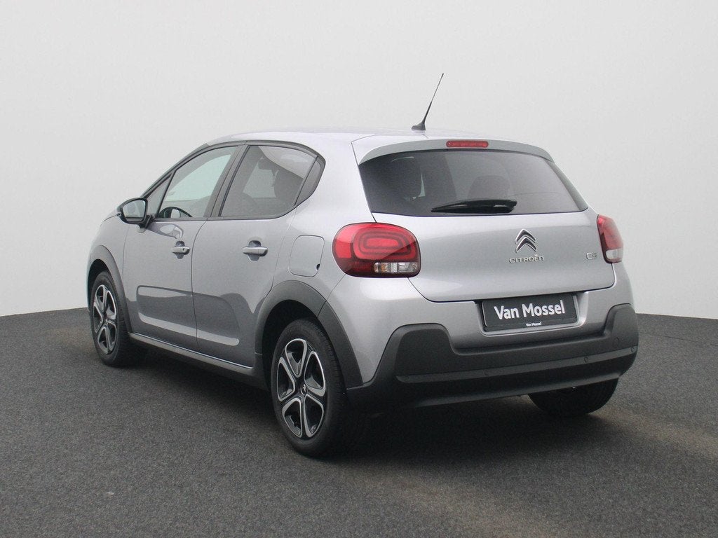 Citroën C3 1.2 PureTech 82 S&S MAN Feel, Argent ou Gris, Entreprise, Boîte manuelle, 5 portes