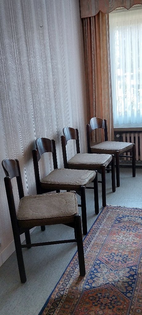 Tafel  + 4 stoelen, Ophalen, Gebruikt, Vier personen