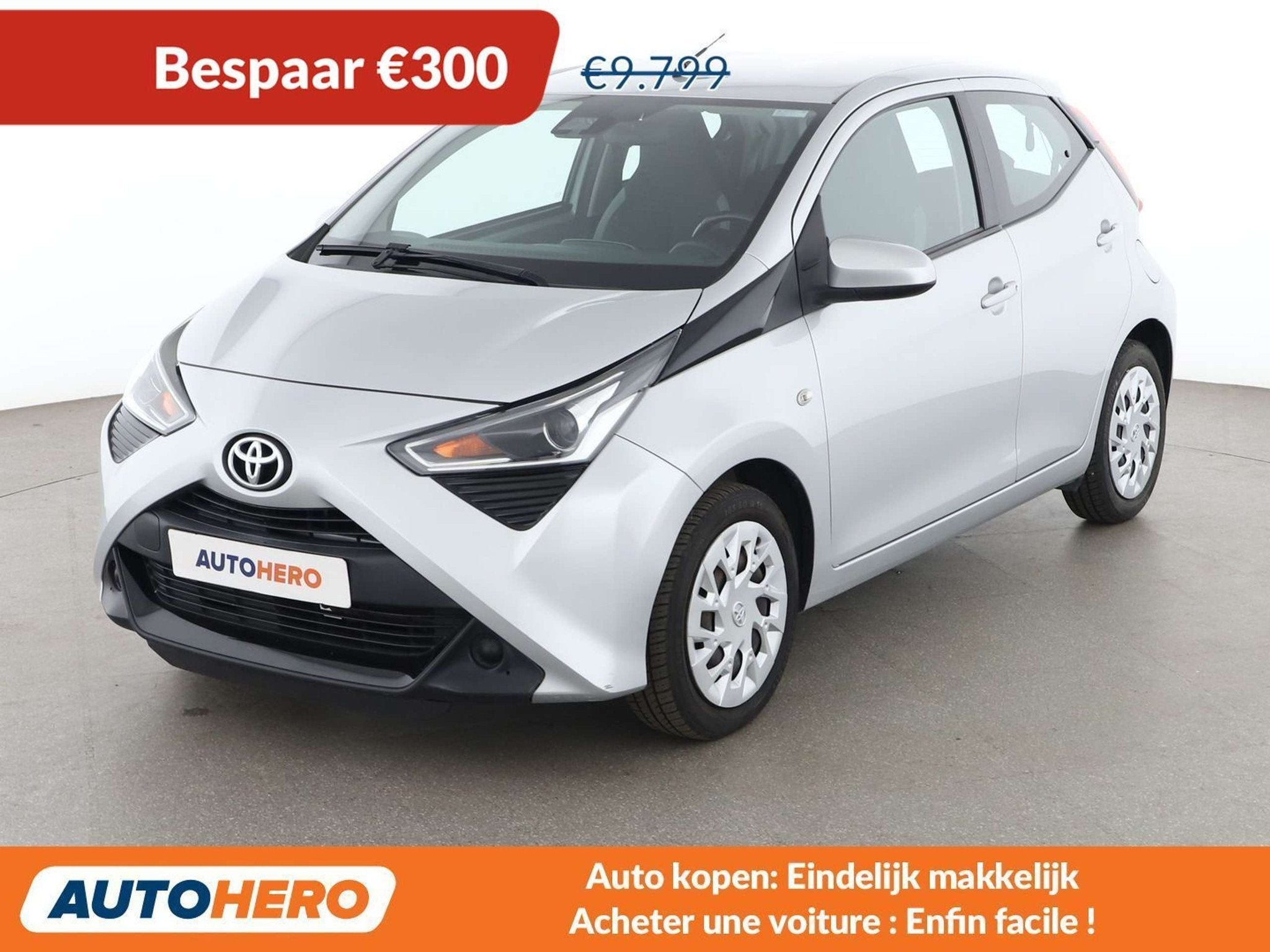 Toyota Aygo 1.0 VVT-i X-Play (bj 2020), Auto's, Voorwielaandrijving, 4 zetels, Stof, Gebruikt