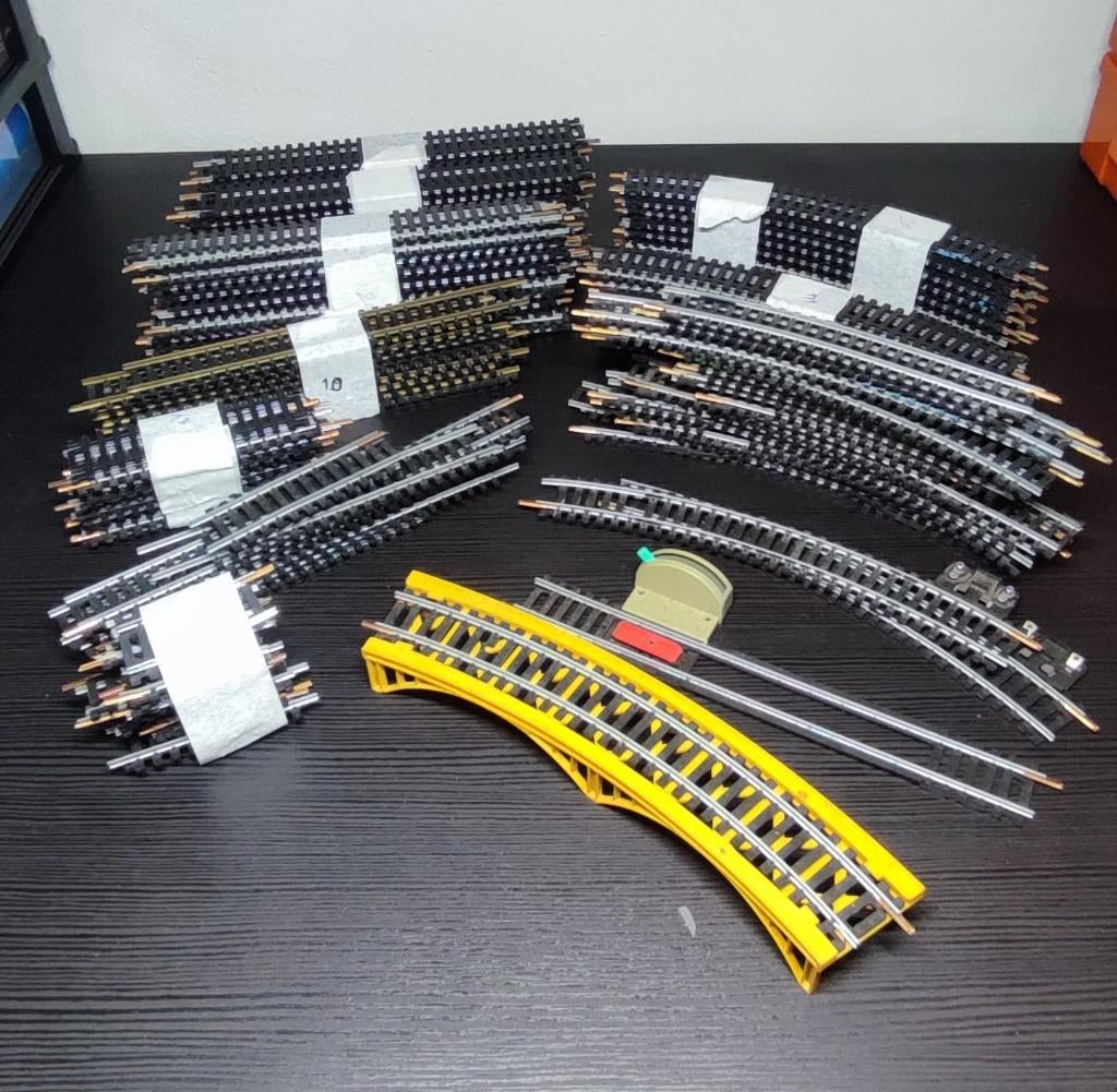 HO rails, Ophalen, Gebruikt, Gelijkstroom, Rails