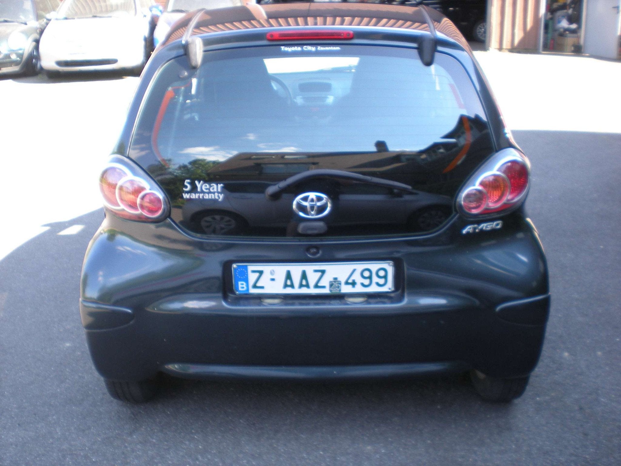 Toyota Aygo 1.0i VVT-i Toronto, Autos, Euro 5, Achat, Entreprise, Noir