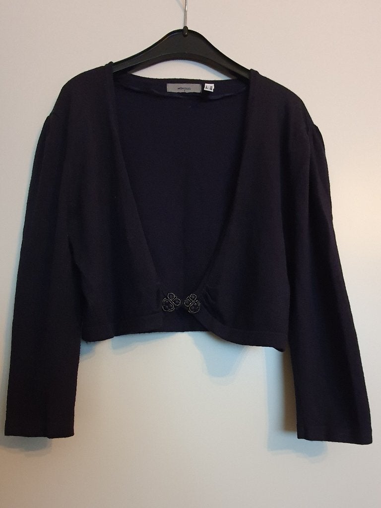 Bolero jasje - Maat 38, Kleding | Dames, Gelegenheidskleding, Overige typen, Blauw, Zo goed als nieuw, Ophalen
