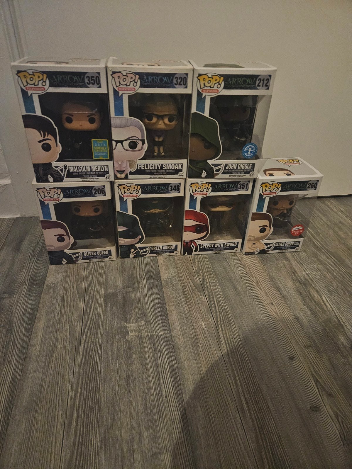 Funko pops serie arrow, Verzamelen, Poppetjes en Figuurtjes, Ophalen of Verzenden