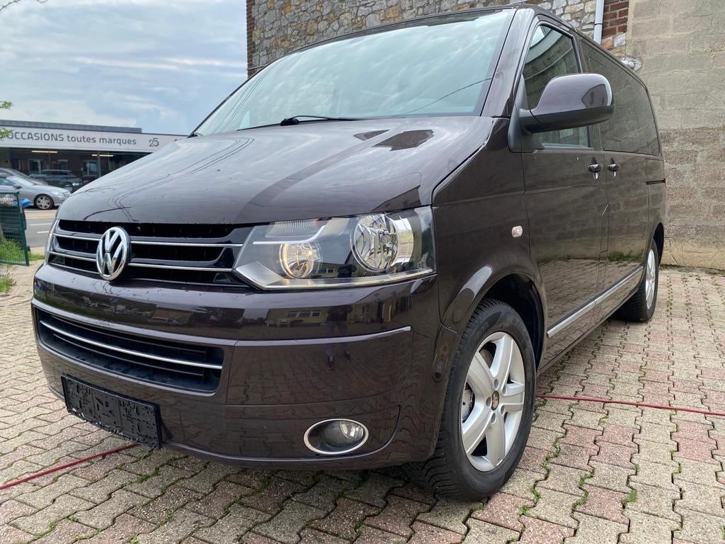 Volkswagen T5 Multivan highline 2.0TDI 180 pk, Automaat, Euro 5, Monovolume, Bruin