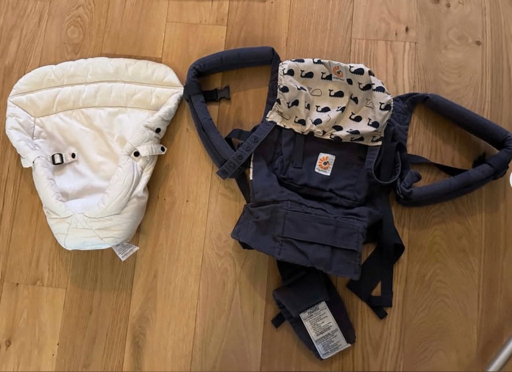 Porte bébé ERGOBABY avec réducteur nouveau-né, Enfants & Bébés, Porte-bébés & Écharpe porte bébé, Autres marques, Porte-bébé, Enlèvement