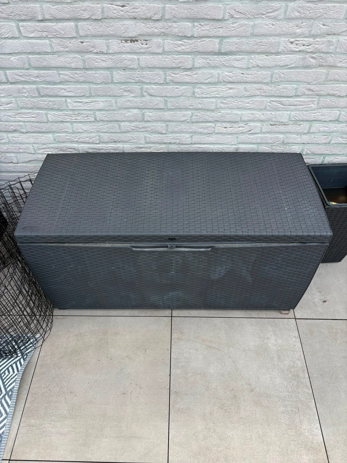 Opbergbox Keter, Ophalen, Zo goed als nieuw