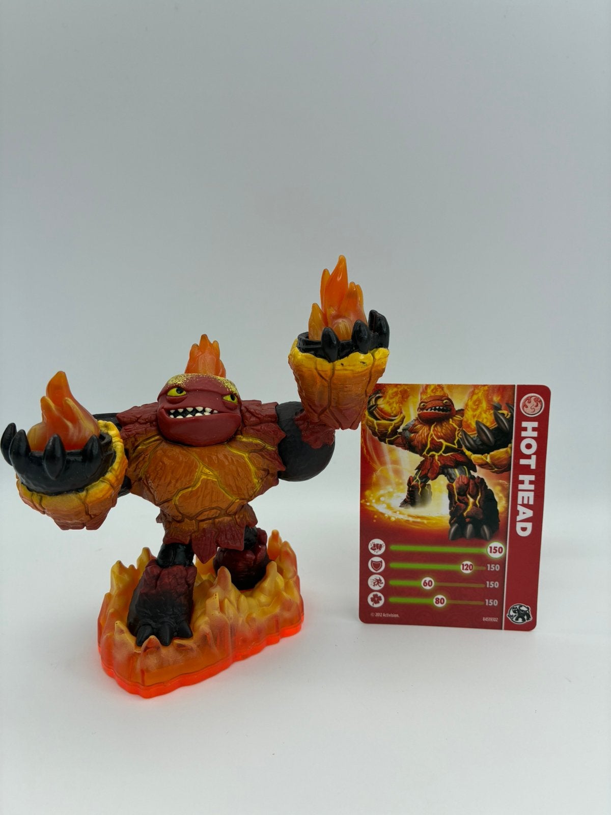 Skylanders Giants Hot Head met kaartje, Games en Spelcomputers, Verzenden, Zo goed als nieuw