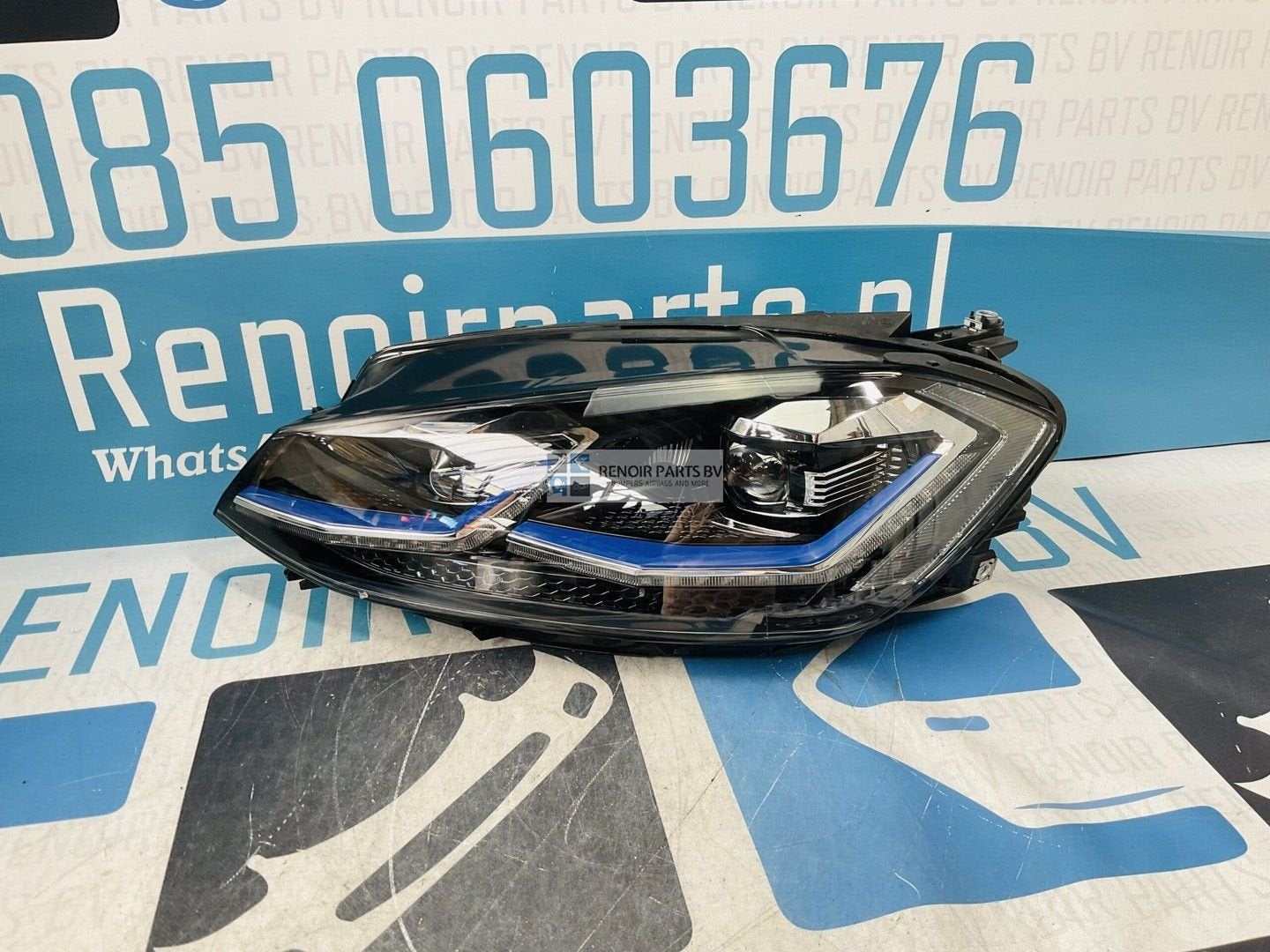 Koplamp Volkswagen Golf 7 GTE Facelift Xenon 5G1941035N Link, Auto-onderdelen, Gebruikt, -, -, 6 maanden garantie