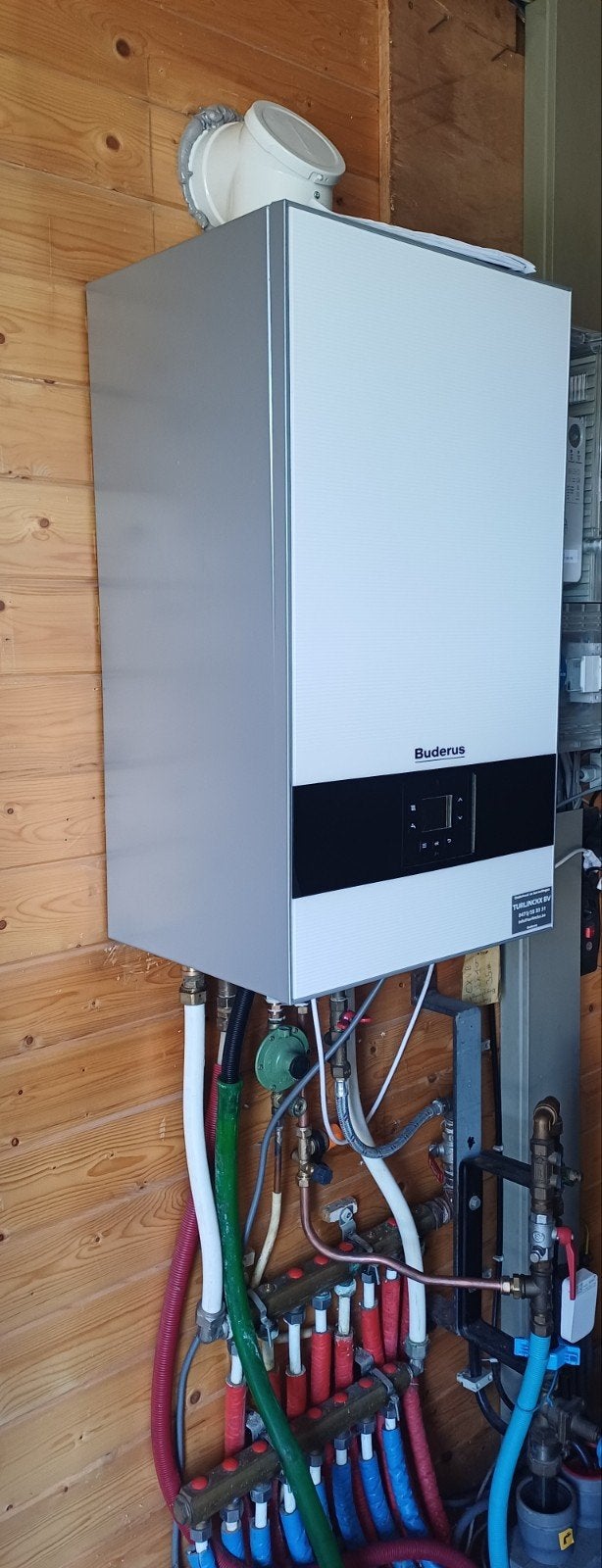 Zo goed als nieuwe BUDERUS gaswand condensatieketel, Ophalen, Zo goed als nieuw, Propaan of Butaan