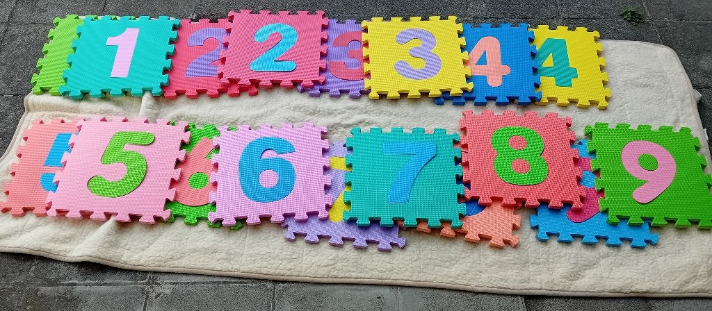 Puzzel speelmat 40 tegels, Ophalen, Gebruikt