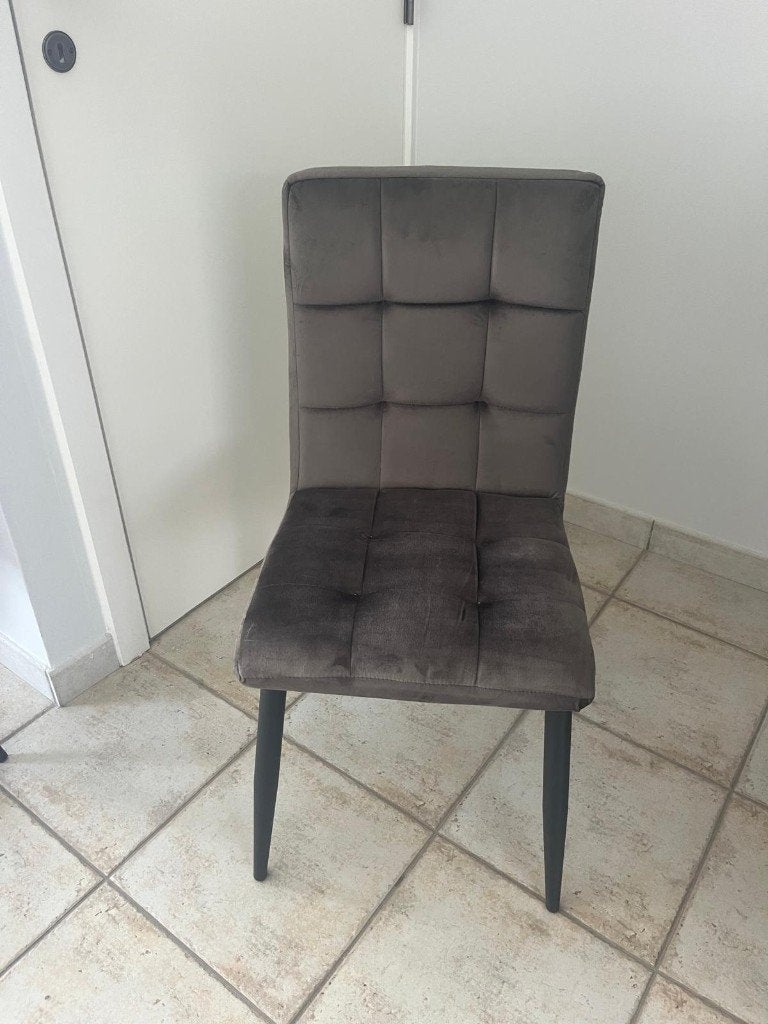 Eetkamerstoel, Maison & Meubles, Chaises, Tissus, Autres couleurs, Comme neuf, Enlèvement