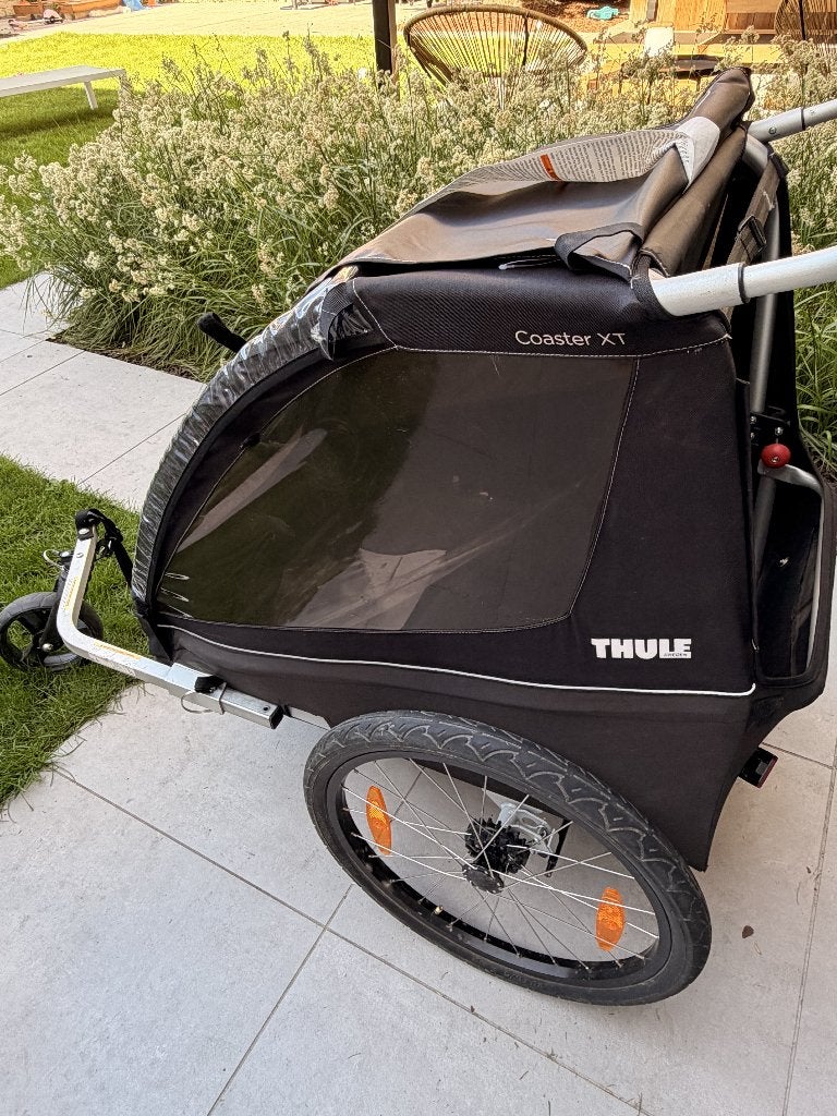 Thule Coaster XT fietskar, Fietsen en Brommers, Ophalen, Opvouwbaar, Zo goed als nieuw, 40 tot 60 kg