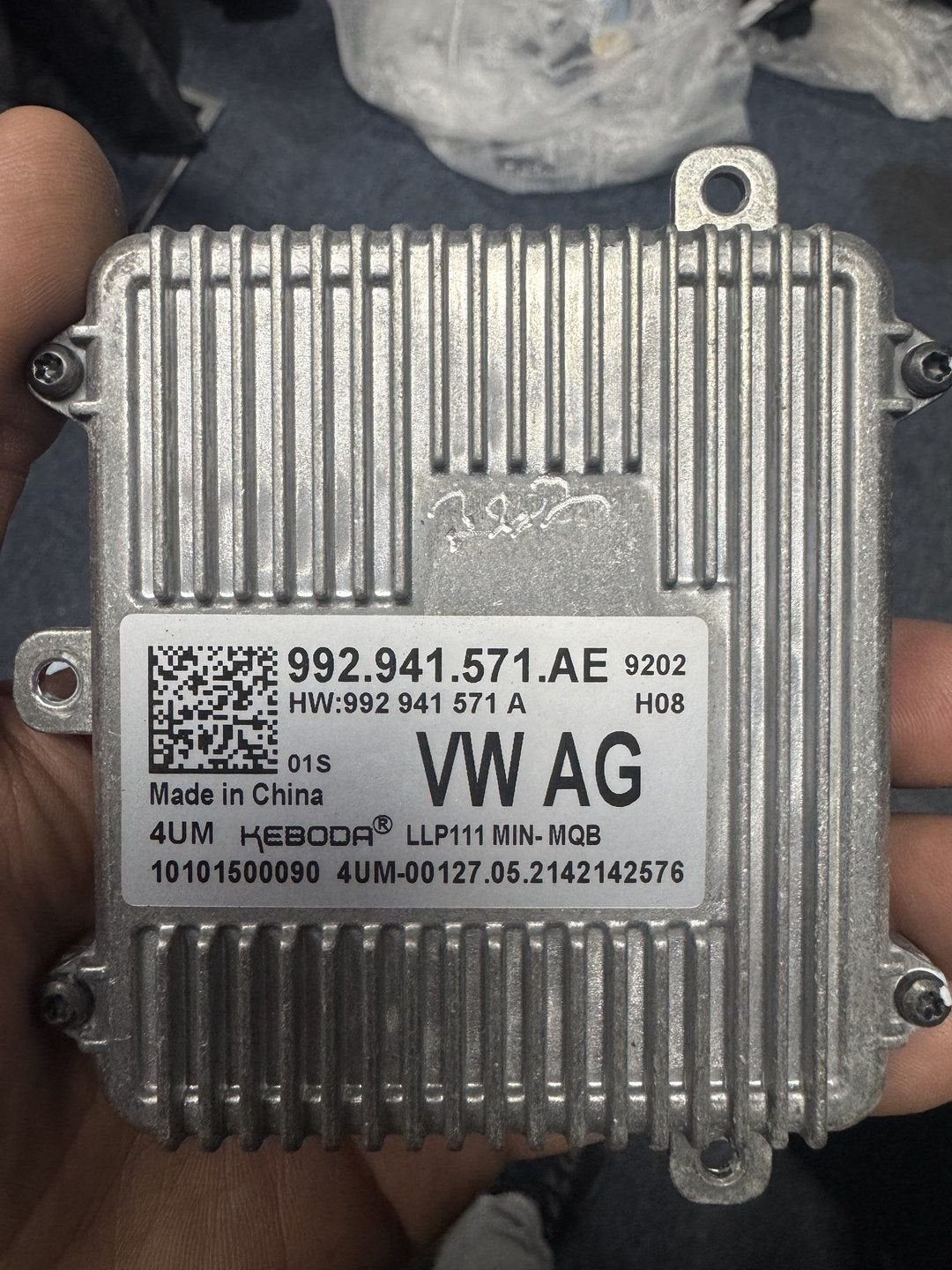 VW GOLF Seat LED BALLAST MODULE 992941571AE, -, Utilisé, -, -